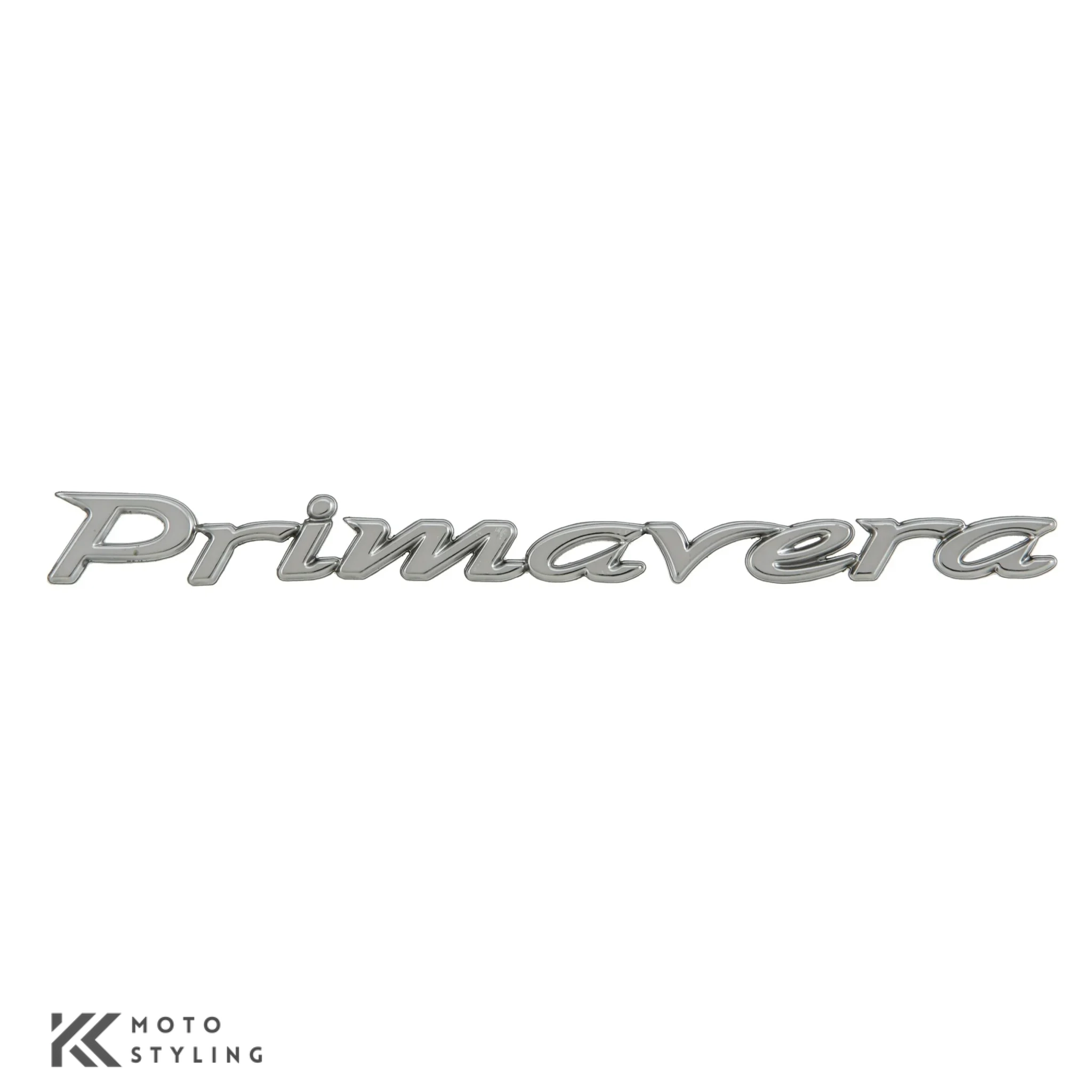 آرم Primavera روی بغل موتور اصلی PIAGGIO